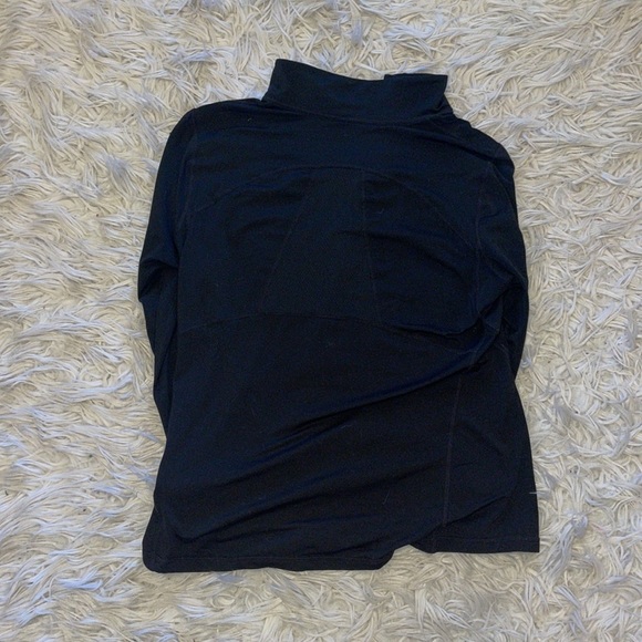 Black Athletic Quarter Zip Jacket - Picture 6 of 6